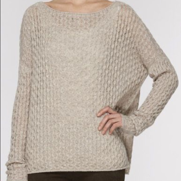 Sold!! Vince mini cable shirttail wool blend sweater xs - Picture 10 of 10